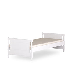 Cama Solteiro Monet - Branco