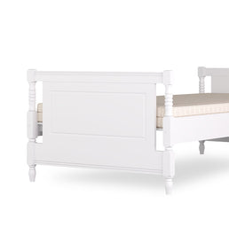 Cama Solteiro Monet - Branco