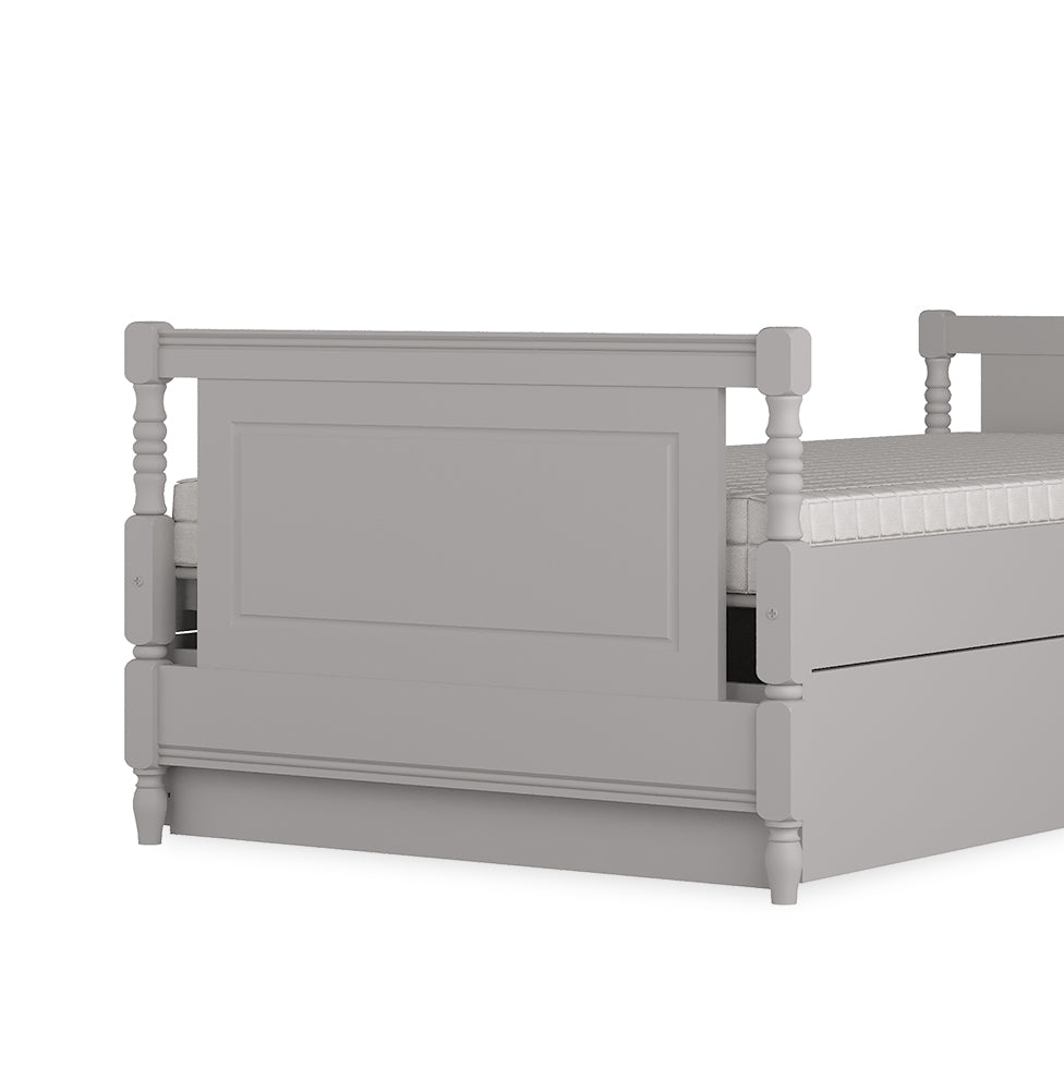 Cama Solteiro Monet - Greige