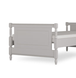 Cama Solteiro Monet - Greige