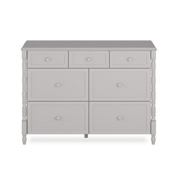 Cômoda de Bebê Monet 7 Gavetas 130cm - Greige