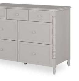 Cômoda de Bebê Monet 7 Gavetas 130cm - Greige