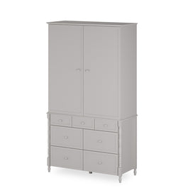 Cômoda de Bebê Monet 7 Gavetas 130cm - Greige