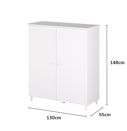 Roupeiro Monet 2 Portas - Branco