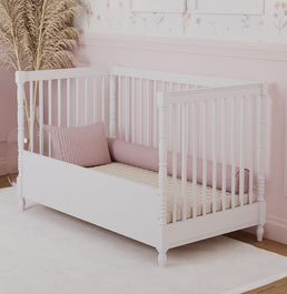 Grade Frontal de Transformação Para Mini Cama Monet - Branco