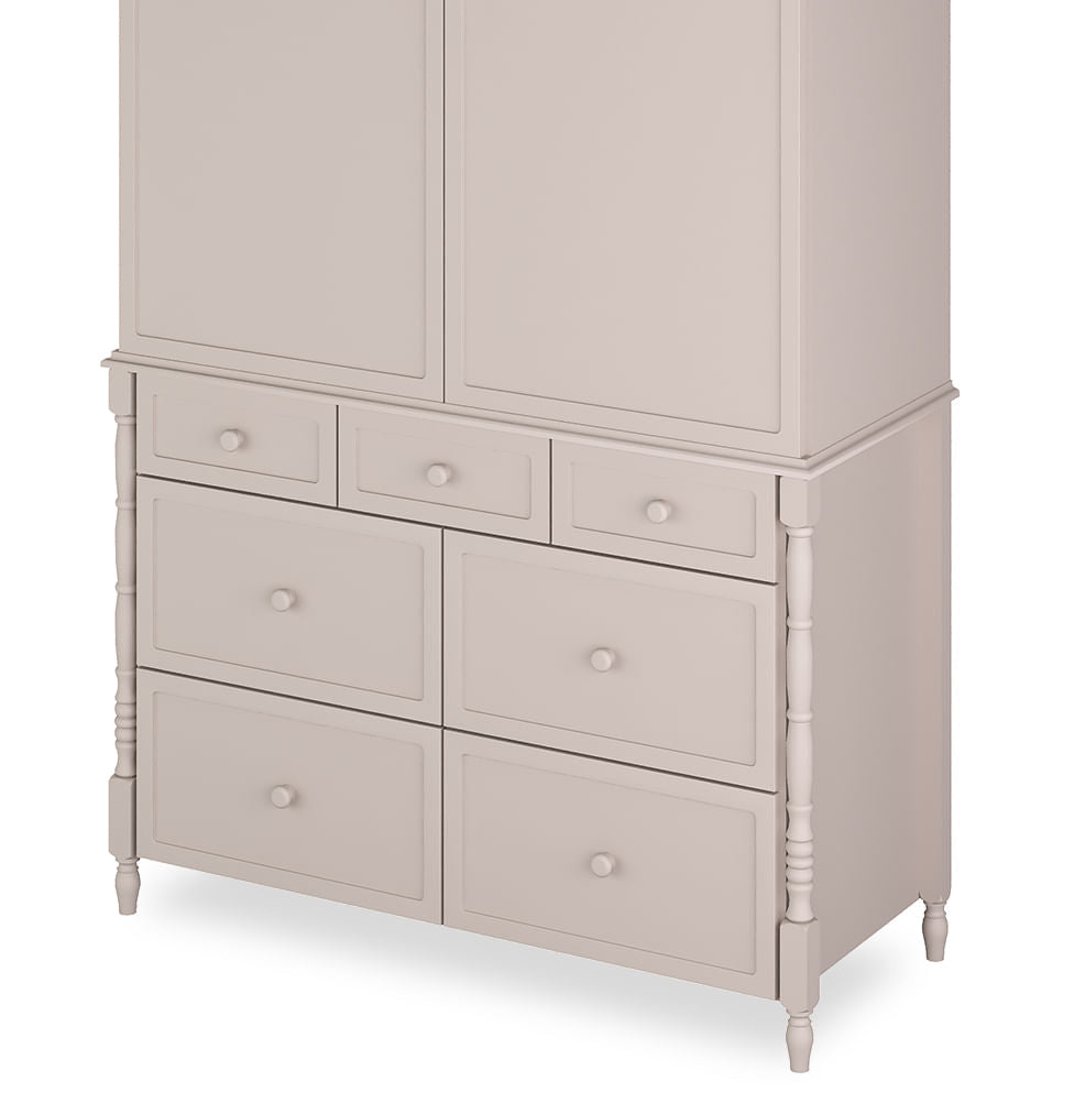 Guarda Roupa 2 em 1 Monet - Greige