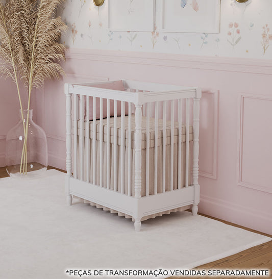 Kit de Transformação Sem Colchão para Mini Berço Monet - Branco 