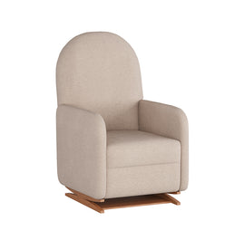 Poltrona de Amamentação Duna com Puff - Linho Bege