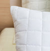 Capa de Almofada Quadradinho Branco 60x40