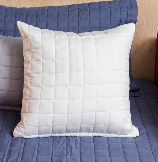 Capa de Almofada Quadradinho Cru 50x50