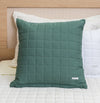 Capa de Almofada Quadradinho Verde Seco 50x50