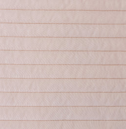 Kit Colcha Solteiro Listra Bege - 2 Peças