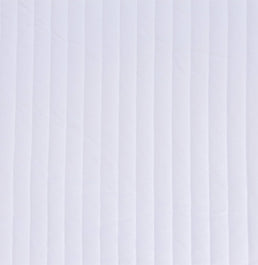 Kit Colcha Solteiro Listra Branco - 2 Peças