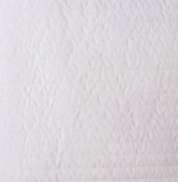 Kit Colcha Solteiro Listra Cru - 2 Peças