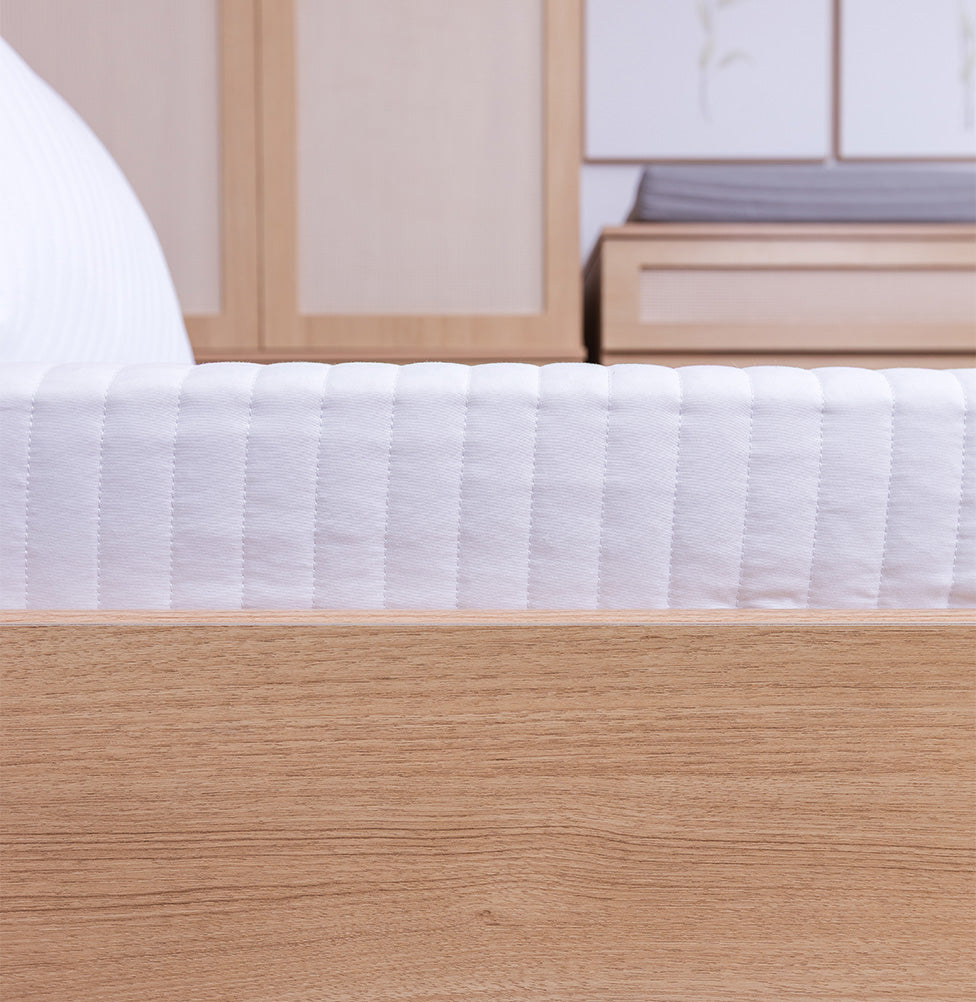 Colcha Solteiro Com Elastico Listra - Branco