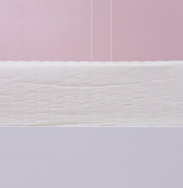 Colcha Solteiro Com Elastico Listra - Cru