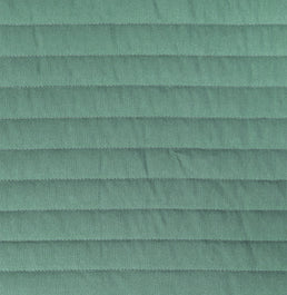 Colcha Solteiro Com Elastico Listra - Verde Seco