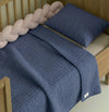 Colcha para Berço Listra - Azul Jeans