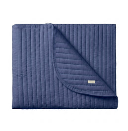 Colcha para Berço Listra - Azul Jeans