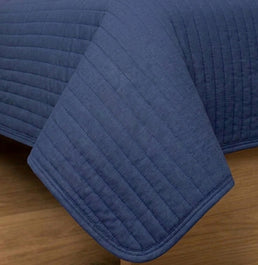 Colcha para Berço Listra - Azul Jeans