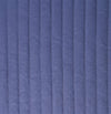 Kit Colcha Solteiro Listra Azul Jeans - 2 Peças