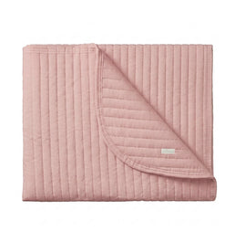 Colcha para Berço Listra - Rosa Chá