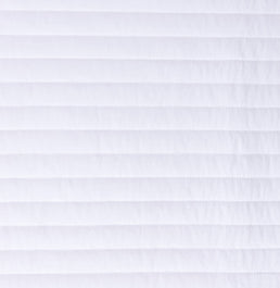 Colcha com Elástico para Berço Listra - Branco