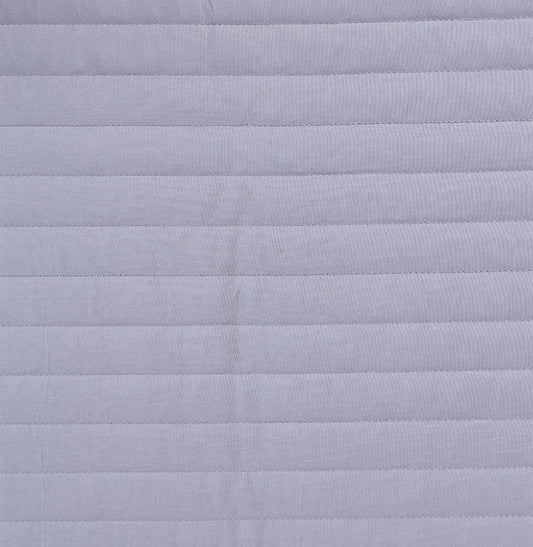 Colcha com Elástico para Berço Listra - Cinza