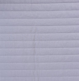 Colcha com Elástico para Berço Listra - Cinza