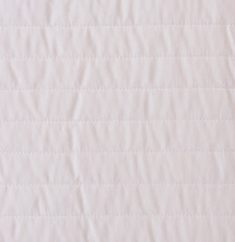 Colcha com Elástico para Berço Listra - Cru