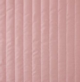 Colcha com Elástico para Berço Listra - Rosa Chá