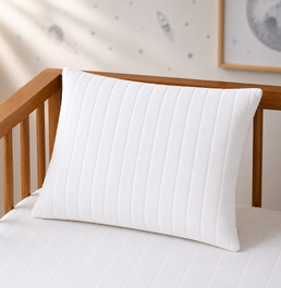 ALMOFADA RETANGULAR LISTRA BRANCO 45X35