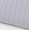 ALMOFADA RETANGULAR LISTRA CINZA 45X35