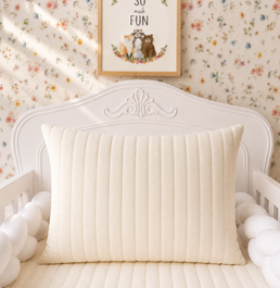 ALMOFADA RETANGULAR LISTRA CRU 45X35