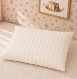 ALMOFADA RETANGULAR LISTRA CRU 45X35