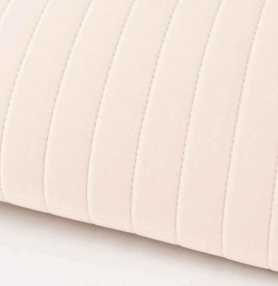 ALMOFADA RETANGULAR LISTRA CRU 45X35