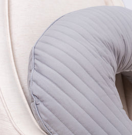 Almofada de Amamentação Listras - Cinza