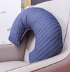Almofada de Amamentação Listras - Azul Jeans