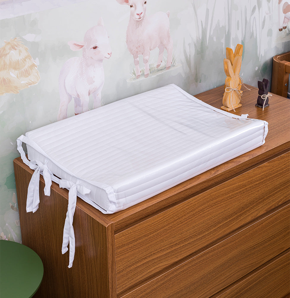 Trocador Listras - Branco