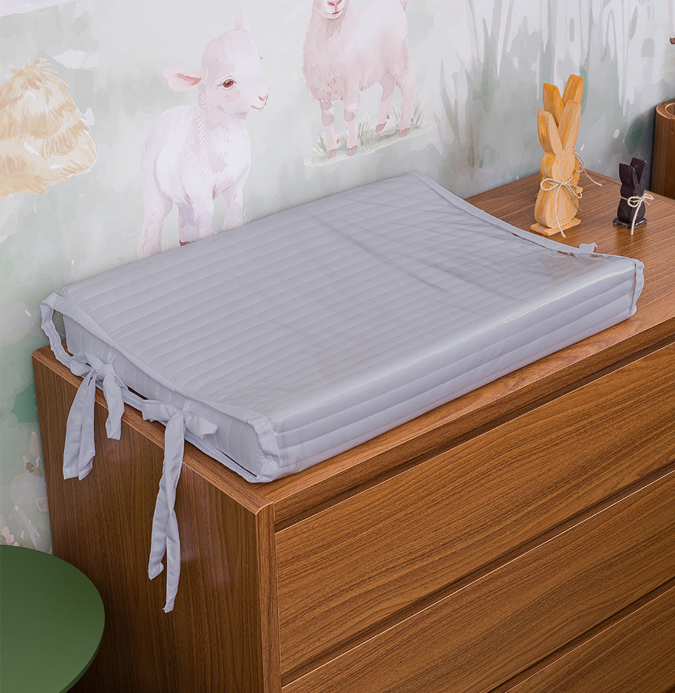 Trocador Listras - Cinza