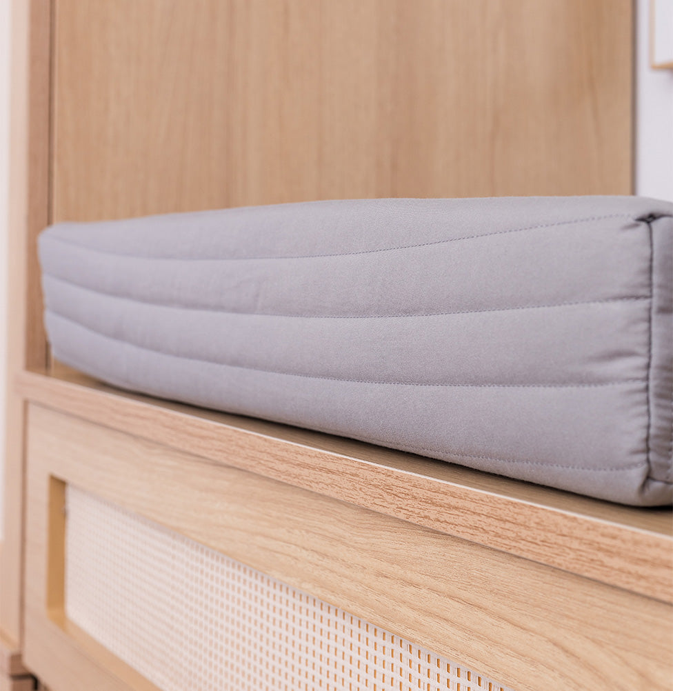 Trocador Listras - Cinza