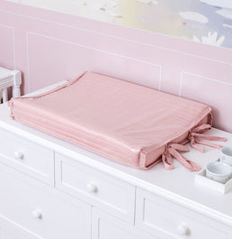 Trocador Listras - Rosa Chá