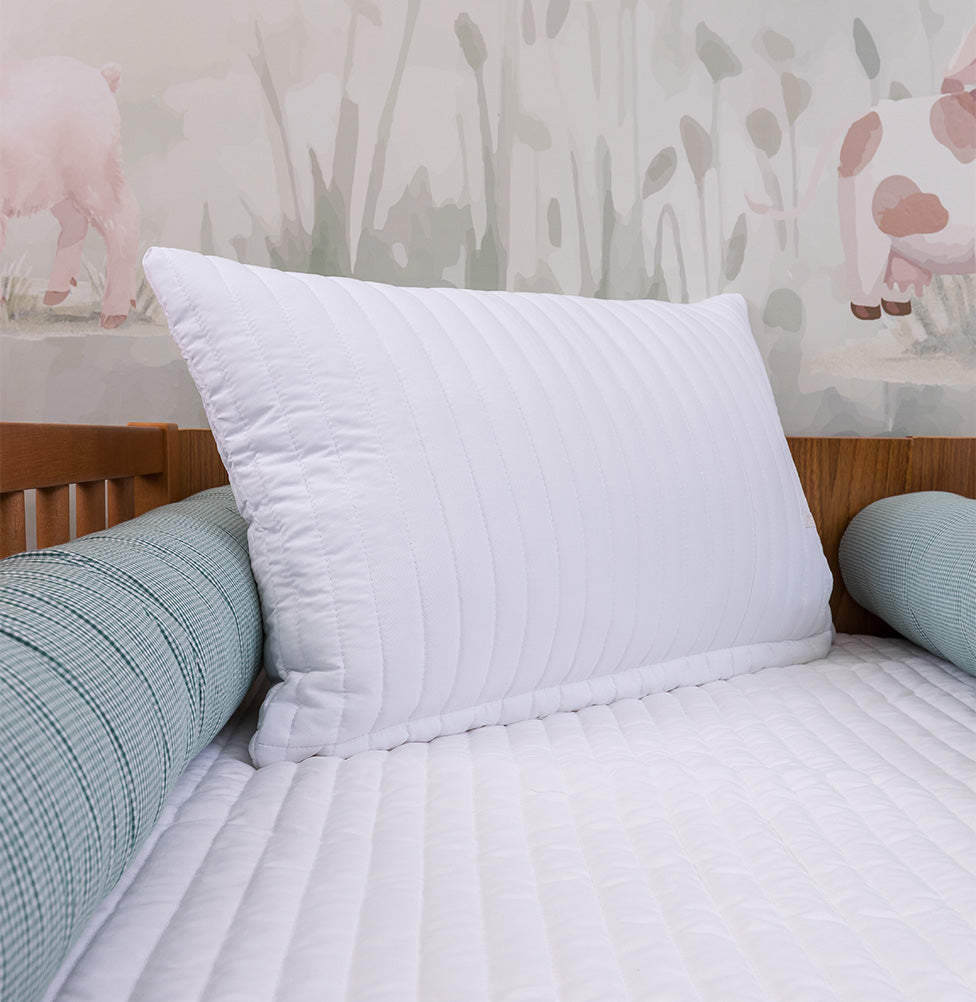 Capa de Almofada Listras - Branco 60x40