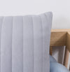 Capa de Almofada Listras - Cinza 60x40