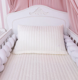 Capa de Almofada Listras - Cru 60x40