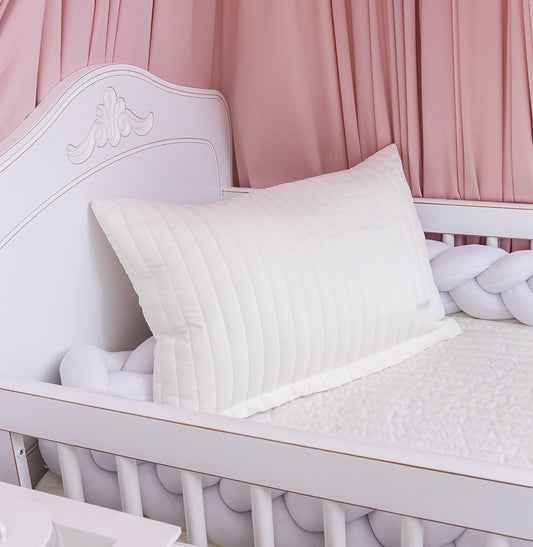 Capa de Almofada Listras - Cru 60x40