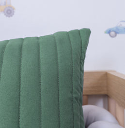 Capa de Almofada Listras - Verde Seco 60x40