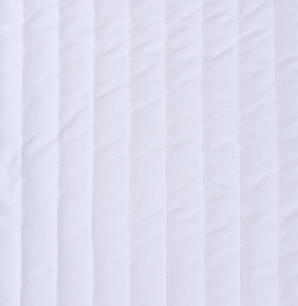 Capa de Almofada Listras - Branco 50x50