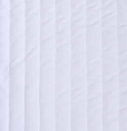 Capa de Almofada Listras - Branco 50x50