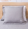 Capa de Almofada Listras - Cinza 50x50